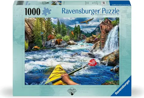 Ravensburger Puzzle Wanderlust: Wilde Flussfahrt / 1000 Teile