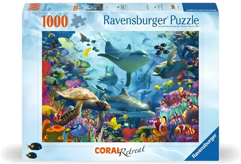 Ravensburger Puzzle Korallenriff / 1000 Teile / ab 14 Jahren