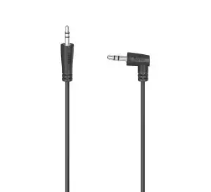 HAMA / Audiokabel / 3,5-mm-Klinkenstecker 90° - 3,5-mm-Klinkenstecker / Stereo / 1,5 m