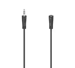 HAMA / Audio-Verlängerungskabel / 3,5-mm-Klinkenstecker auf Klinkenstecker / Stereo / 1,5 m