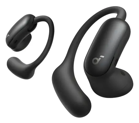 Anker Soundcore AeroFit 2 Pro schwarz / Kabellose Kopfhörer / offenes Design + ANC / BT 6.1 / LDAC / IP55