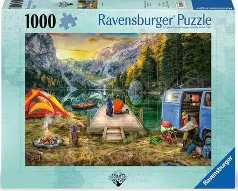 Ravensburger Puzzle Frieden im Lager / 1000 Teile / ab 14 Jahren