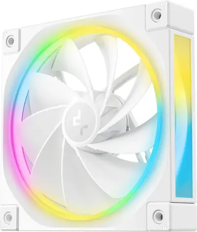 DEEPCOOL FL12R weiß / Lüfter / 120 mm / Reverse / ARGB / PWM