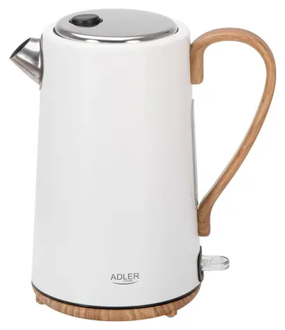 Adler AD 1352 weiß / Wasserkocher / 2200 W / 1,7 l