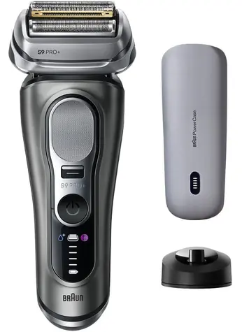 Braun Series 9 Pro+ 9625s Graphit / Rasierer / Nass- und Trockenrasur / 60 Min. / 5+1 Klingen / kabelloses Laden