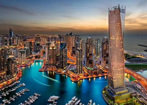 Ravensburger Puzzle Dubai Marina / 2D-Puzzle