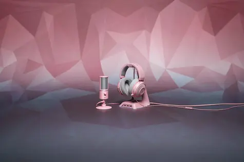 Razer Seiren X Quartz Pink / Desktop-Mikrofon / USB