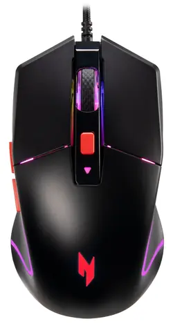 Acer Nitro NMW100 schwarz / Gaming-Maus / 7200 DPI / 7 Tasten / RGB / USB-A