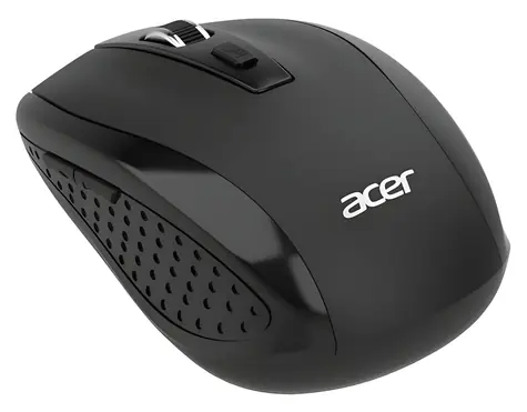 Acer MX202 schwarz / Kabellose Maus / optisch / Büro / 1600 DPI / USB 2,4 GHz