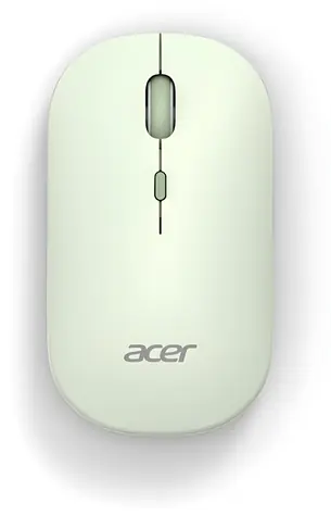 Acer AMR130 grün / Ergonomische kabellose Maus / 1600 DPI / USB + Bluetooth 5.2 / 4 Tasten