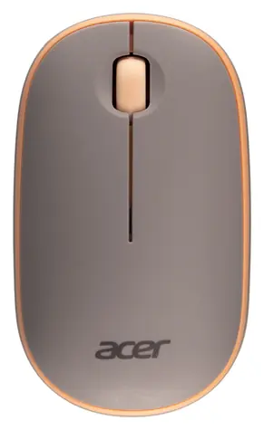 Acer AMR100 beige / Kabellose Maus / Reisemaus / optisch / 1600 DPI / 1x AA