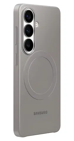 Samsung Slim Magnet Case S26 grau / Handyhülle / Silikon / magnetisch