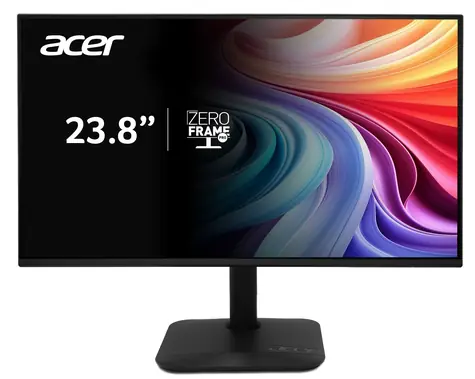 23,8" Acer KA242YP6bip schwarz / Monitor / IPS / FHD / 144Hz / 1ms / AMD FreeSync