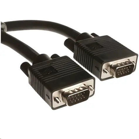 C-tech VGA-Anschlusskabel / mm / geschirmt / 3 m / schwarz