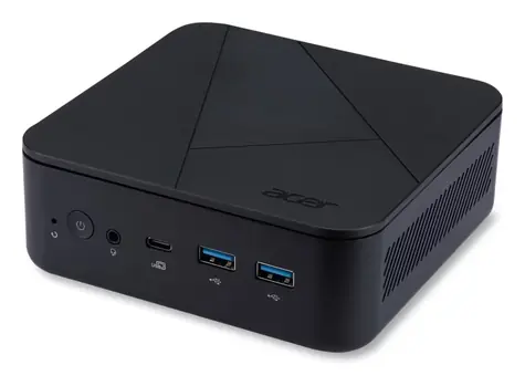 Acer Veriton N1502G-13U5U Schwarz / Mini-PC / Barebone / Intel Core 5-120U / Ohne RAM / Ohne Festplatte / Ohne Betriebssystem