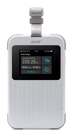 Acer Connect Enduro M6E / 5G-Router / Wi-Fi 6E / IP68 / NFC / 8000 mAh