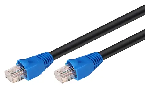 MicroConnect CAT6 U/UTP OUTDOOR 5m schwarz / Patchkabel