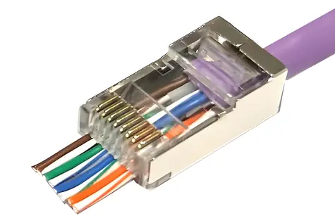 MicroConnect Modular EZ Plug / RJ-45-Stecker / 8P8C / Silber