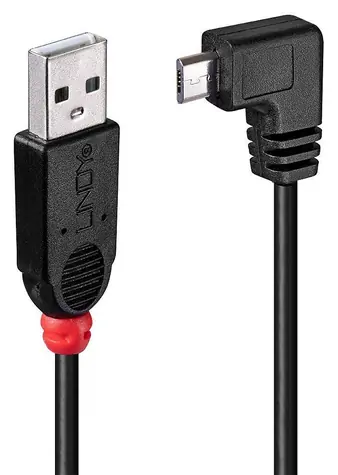 Lindy USB 2.0 A - Micro-B schwarz / USB-Kabel / 1 m / 480 Mbit/s