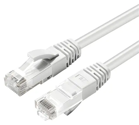 MicroConnect CAT5e U/UTP 50 m weiß / Netzwerkkabel / PVC