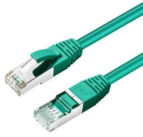 MicroConnect CAT6 S/FTP grün / Netzwerkkabel / RJ-45 / 0,15 m / LSZH