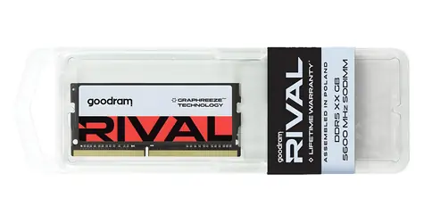 GOODRAM RIVAL 32GB (2x16GB) 5600MHz / DDR5 / SO-DIMM / CL40