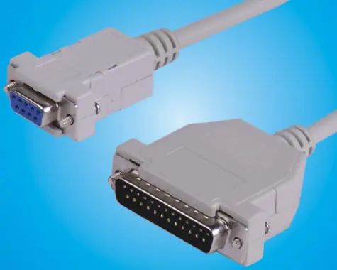 MicroConnect DB25-DB9 grau / Serielles Kabel / DB-25 / DB-9 / 1,8 m