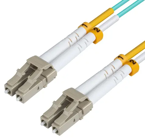 MicroConnect LC-LC / Optisches Patchkabel / OM3 / 50 m