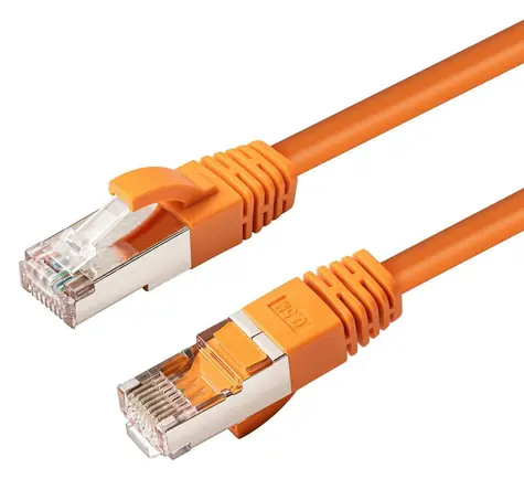 MicroConnect CAT6 orange / Netzwerkkabel / S/FTP / 2 m / RJ-45 / LSZH