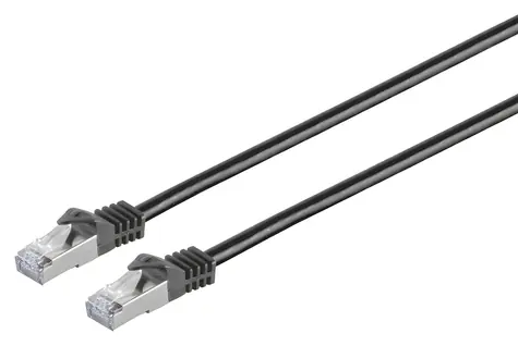 MicroConnect CAT7 S/FTP 1,5 m schwarz / Patchkabel / RJ-45