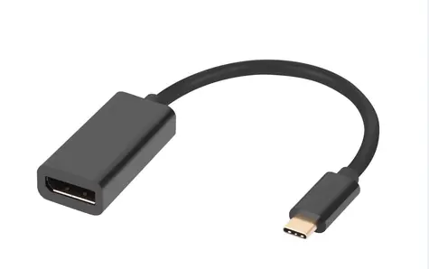 MicroConnect USB-C auf DisplayPort schwarz / Adapter