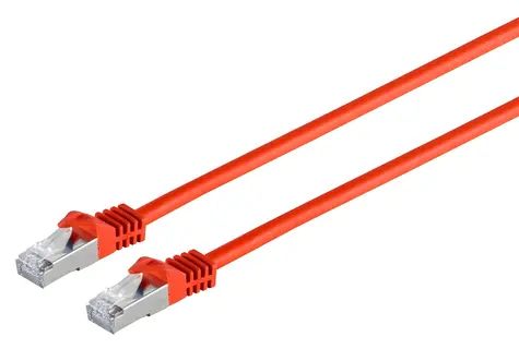 MicroConnect CAT7 S/FTP Patchkabel 7,5 m rot / Netzwerkkabel / RJ-45