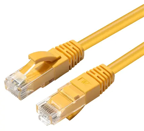 MicroConnect CAT6a U/UTP 1m gelb / LSZH