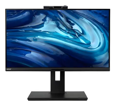 27" Acer B278UEb, schwarz / IPS / 2560 x 1440 / 16:9 / 100 Hz / 4 ms / 350 cd/m / DisplayPort + HDMI + USB-C / VESA-Halterung / Pivot-Funktion / Webcam