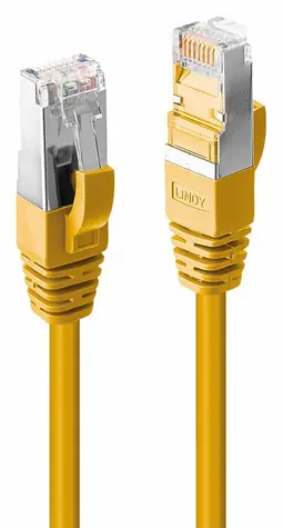 Lindy 45984 gelb / Patchkabel / Cat6 S/FTP / RJ45-RJ45 / 5 m / LSZH
