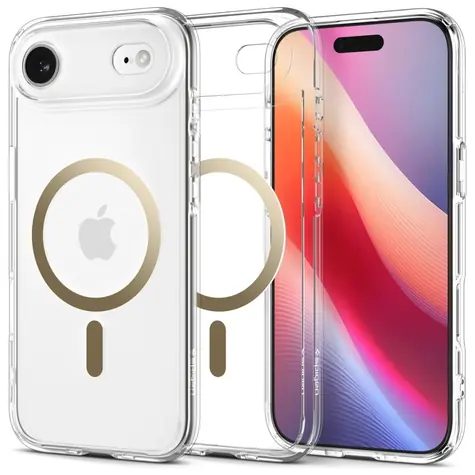 Spigen Ultra Hybrid MagSafe iPhone Air transparent gold / Schutzhülle / MagSafe / TPU+PC