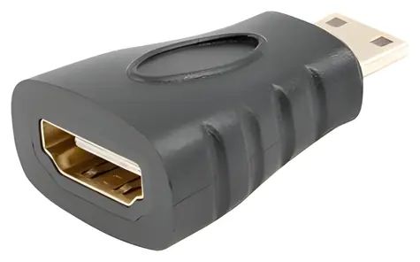 Lanberg HDMI (F) auf Mini HDMI (M) schwarz / Reduzierung