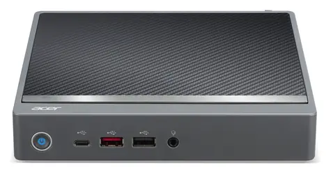 Acer Veriton N2595G schwarz / Mini-PC / Intel Core 3 100U / 8 GB DDR5 / 256 GB SSD / Intel UHD / W11P