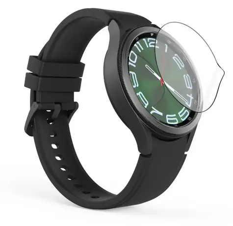 HAMA Super Hybrid / Schutzfolie / Samsung Galaxy Watch8 44 mm / D3O / rPET / 0,22 mm