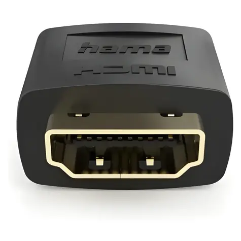 HAMA HDMI-Anschluss 8K schwarz / Anschluss / HDMI Typ A - Typ A / 8K 60Hz / eARC / HEC