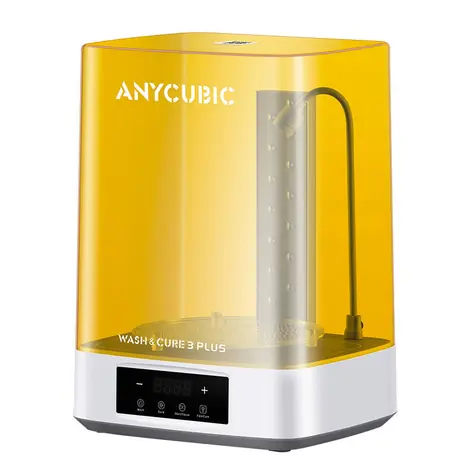 Anycubic Wash & Cure 3 PLUS / Druckreinigungs- und Härtungsstation / 12 l / 14× LED 405 nm / FlexiCure
