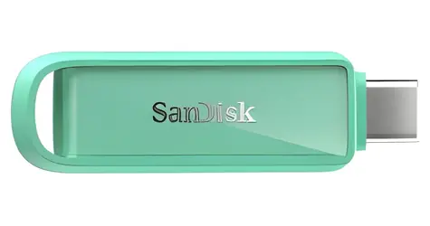 SanDisk Phone Drive 256 GB Seegrün / Flash-Speicher / USB-C
