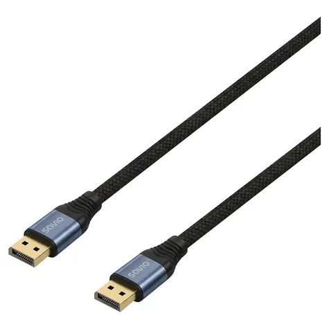 Savio CL-211 schwarz / Kabel / DisplayPort - DisplayPort / 3 m