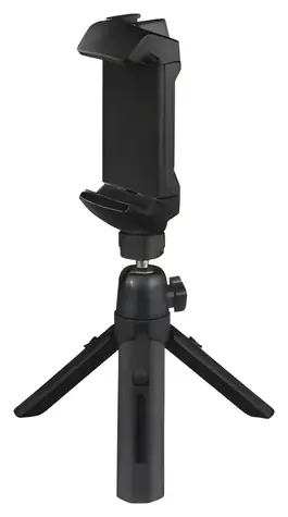 HAMA Pro 2-in-1 schwarz / Halterung für Smartphone und Tablet / 1/4"-Gewinde / 6,5-17,5 cm