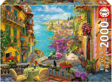 Educa Puzzle Spanisches Café / 2000 Teile