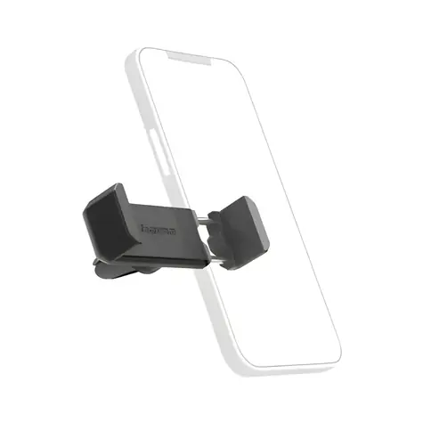 HAMA Kompakte schwarze Auto-Handyhalterung / für den Lüftungsschlitz / 360° drehbar / Breite 5,5-8,5 cm
