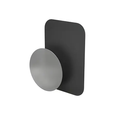 HAMA Magnet / Ersatz-Metallplatten / für magnetische Autotelefonhalterungen / schwarz, silber