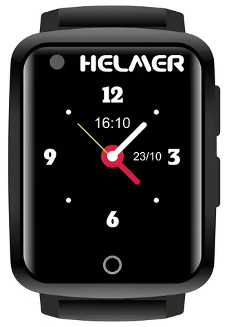 HELMER LK 716 / Seniorenuhr mit GPS-Ortung / Touchscreen / Herzfrequenzsensor / Nano-SIM / IP67 / 4G