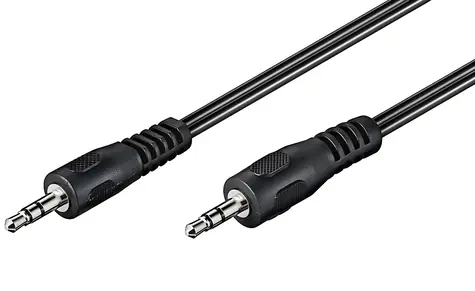 PremiumCord 3,5-mm-Klinkenstecker (Stecker/Stecker) / Audio-Anschlusskabel / 1 m