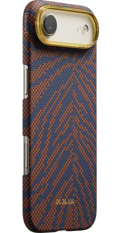 Pitaka Edge Case Breath of Veins Burning Orange / Schutzhülle / Apple iPhone Air / MagSafe / Aramidfaser